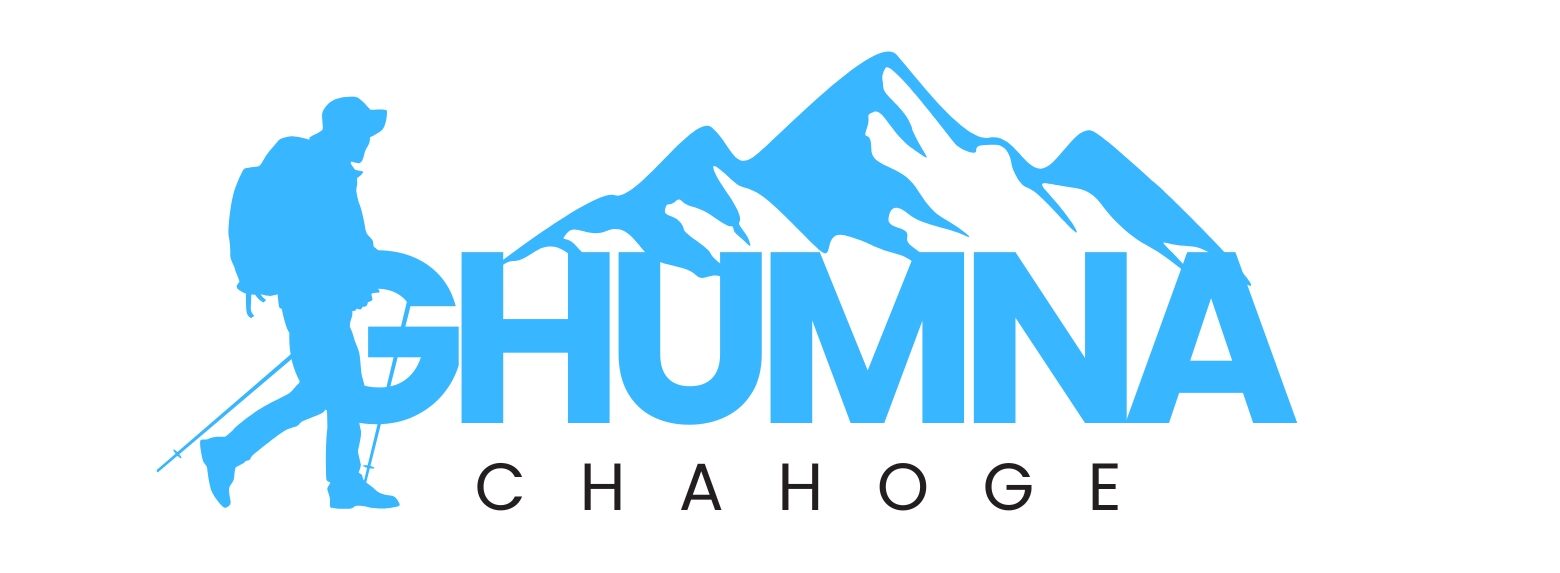 Ghumna chaoge logo blue